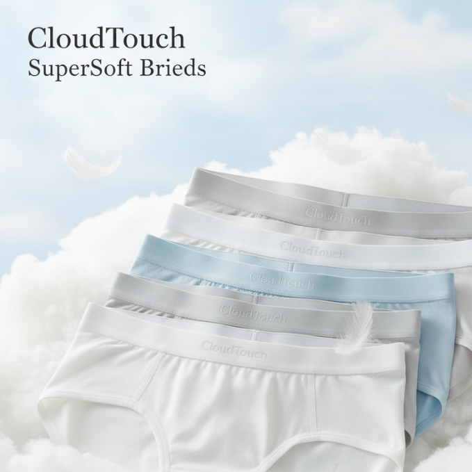 CloudTouch SuperSoft Briefs(Set of 5)