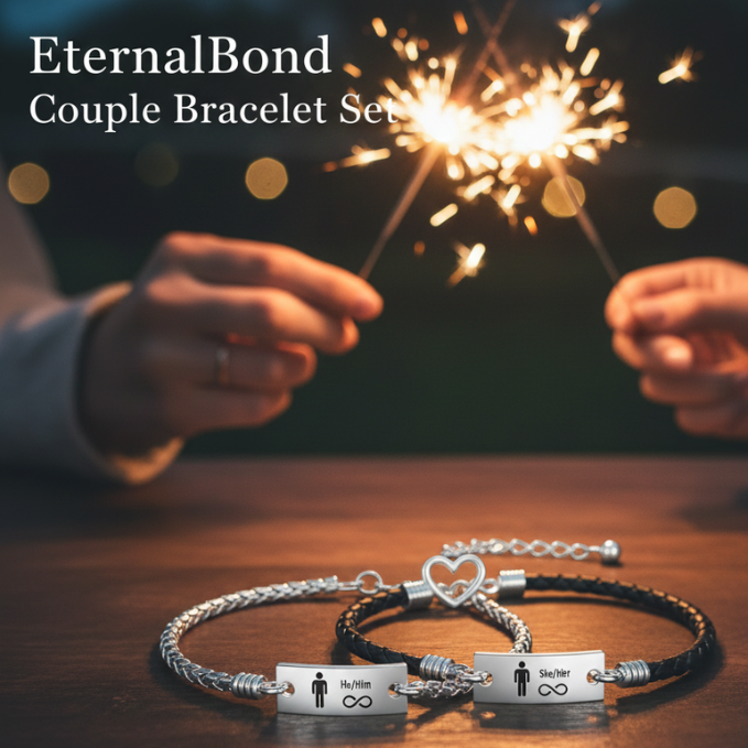 EternalBond Couple Bracelet Set