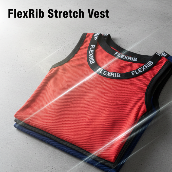 FlexRib Stretch Vest(Set of 3)