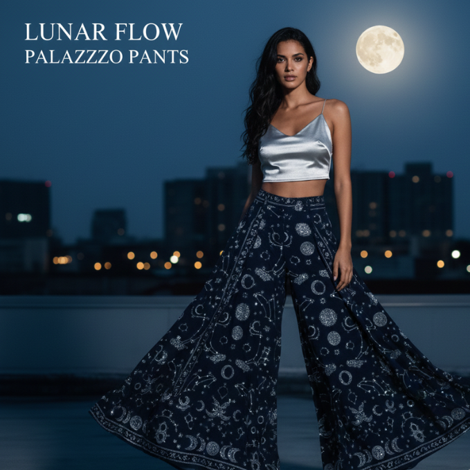 Lunar Flow Palazzo Pants