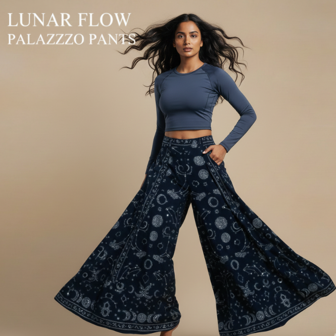 Lunar Flow Palazzo Pants