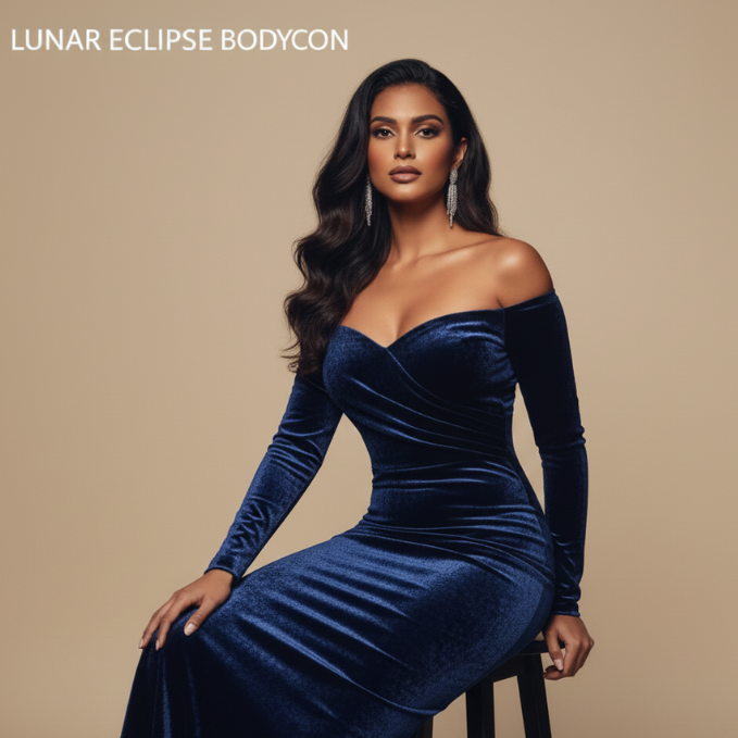 Midnight Velvet Bodycon