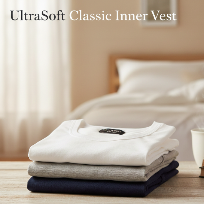 UltraSoft Classic Inner Vest(Set of 3)
