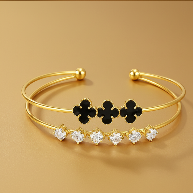 DualTone Luxe Bangle