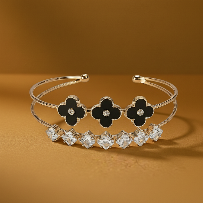 Noir Blossom Duo Set