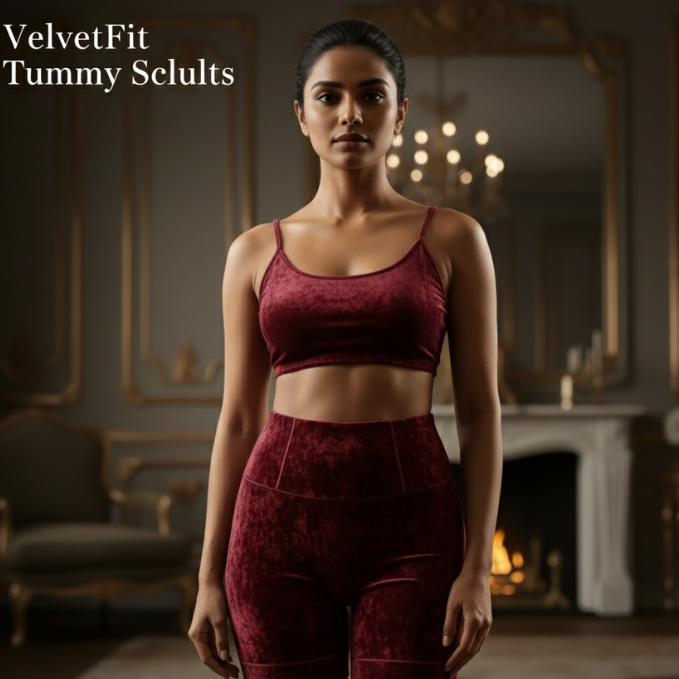 VelvetFit Tummy Sculpt Shorts