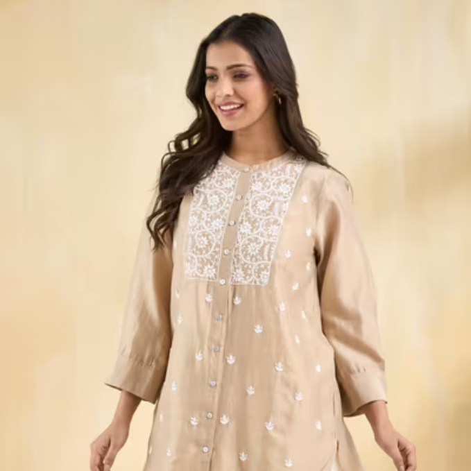 Shadow Adjustor Printed Dress