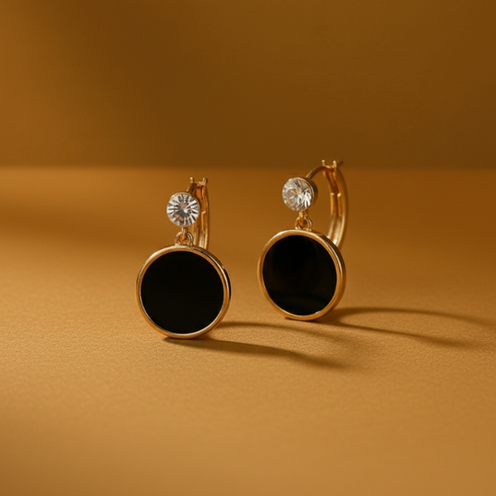 Oval Glow Hoop Earrings