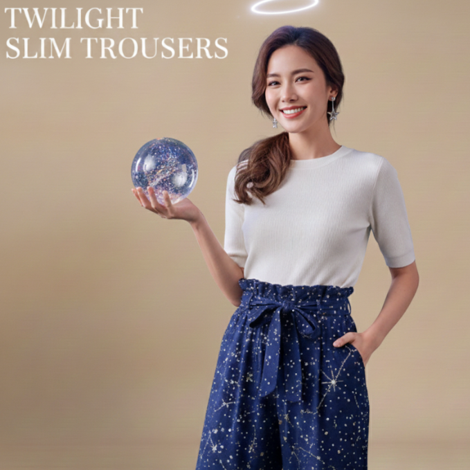 Stardust Paperbag Pants