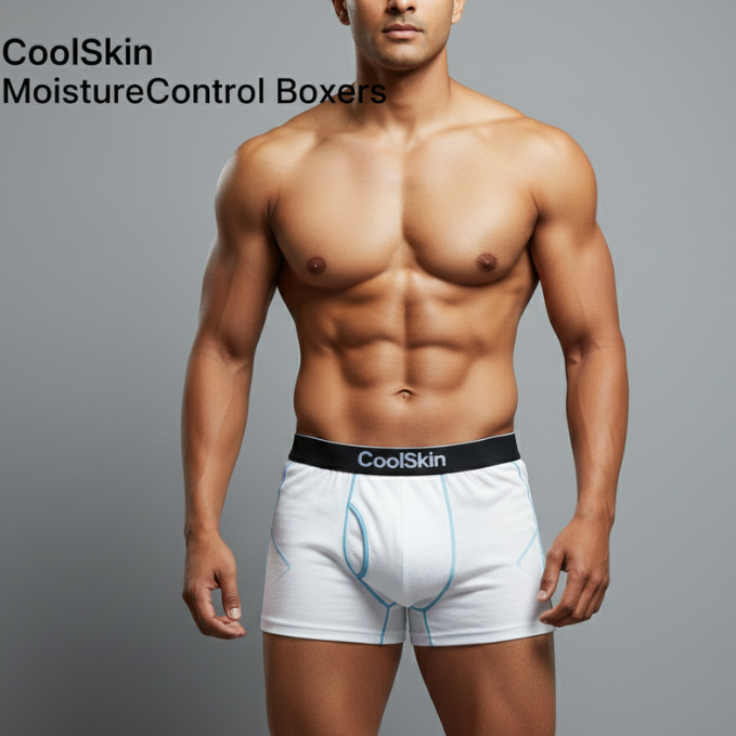 CoolSkin MoistureControl Boxers(Set of 3)