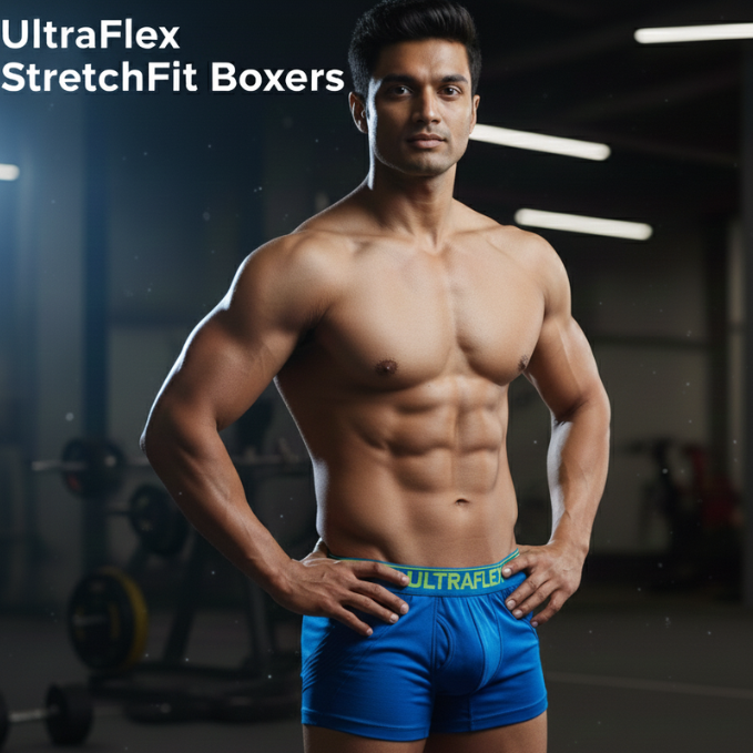 UltraFlex StretchFit Boxers(Set of 3)