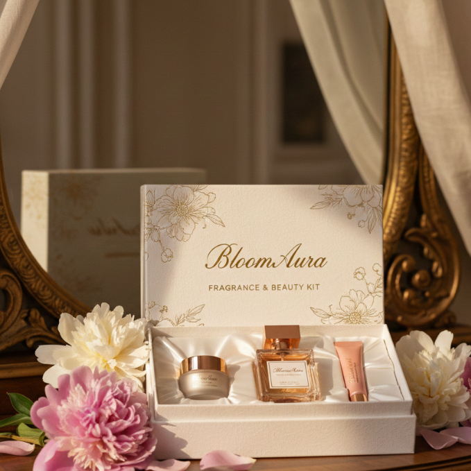 BloomAura Fragrance & Beauty Kit
