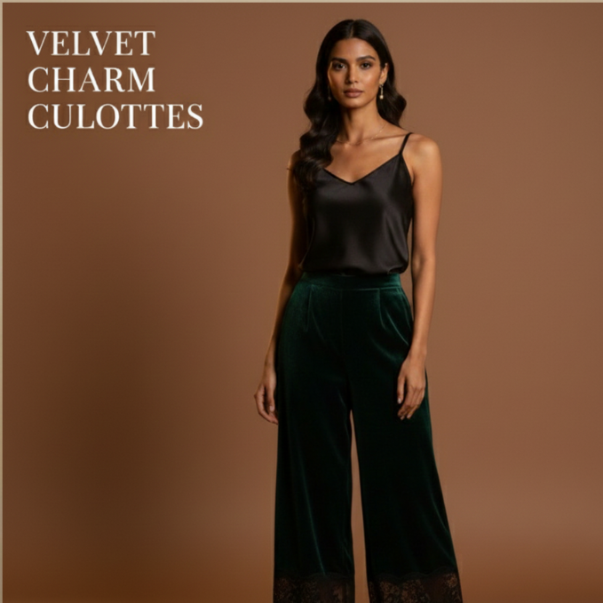Velvet Charm Culottes