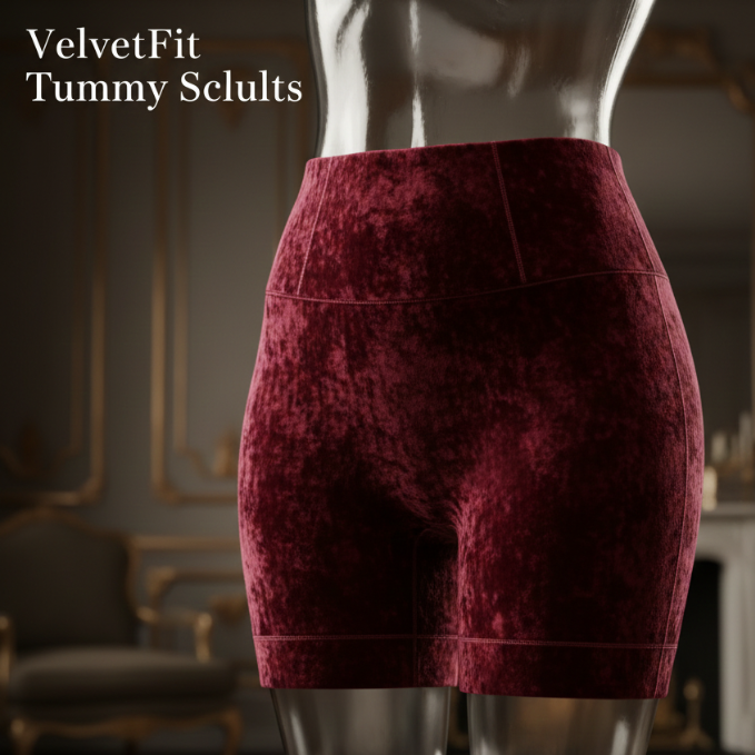 VelvetFit Tummy Sculpt Shorts