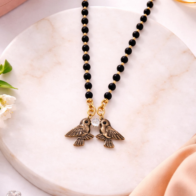 Heritage Twin Bird Mangalsutra Chain