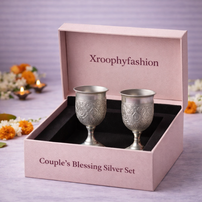Couple’s Blessing Silver Set