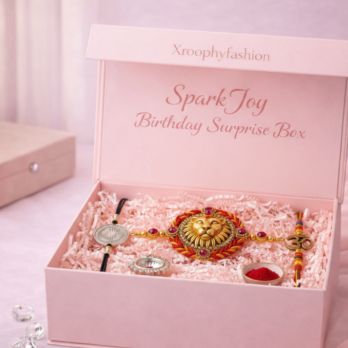 BlessingsThread Luxury Rakhi Duo