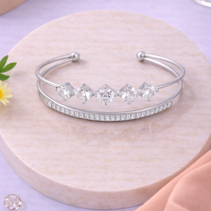 GeoOpen Luxe Cuff Bangle