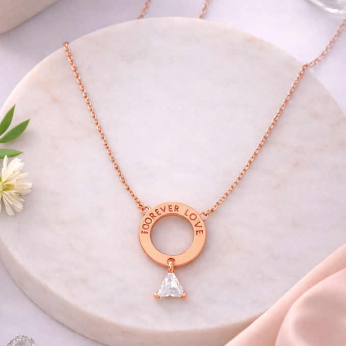 Halo Medallion Pendant Necklace