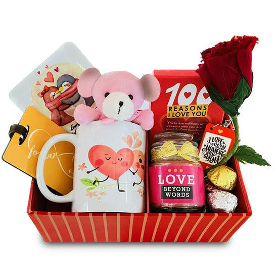 Xroophy Valentine’s Gift Box – Love Edition for Couples